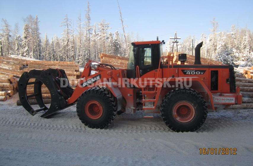 Фронтальный лесопогрузчик DOOSAN DL 550A (3 SP)