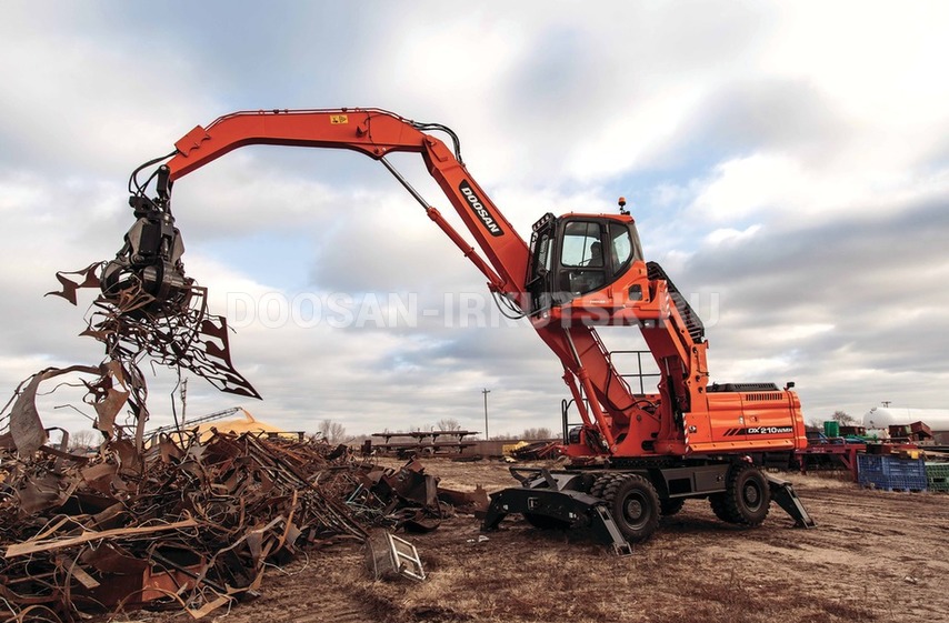 Металлоперегружатель колесный DOOSAN DX210 MH