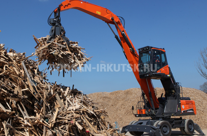 Металлоперегружатель колесный DOOSAN DX210 MH