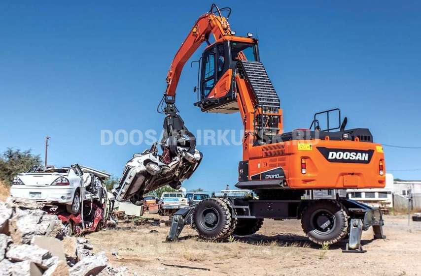 Металлоперегружатель колесный DOOSAN DX210 MH