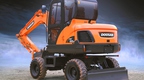 Колесный экскаватор DOOSAN DX 55W