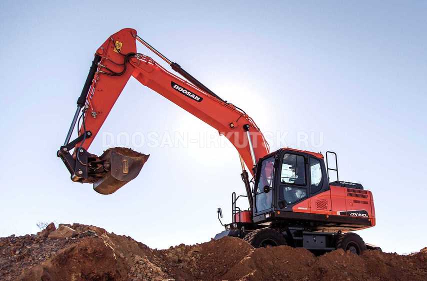 Колесный экскаватор DOOSAN DX 190 WA