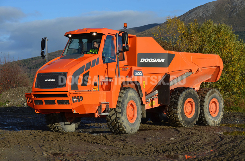 Шарнирно-сочлененный самосвал DOOSAN DA 30