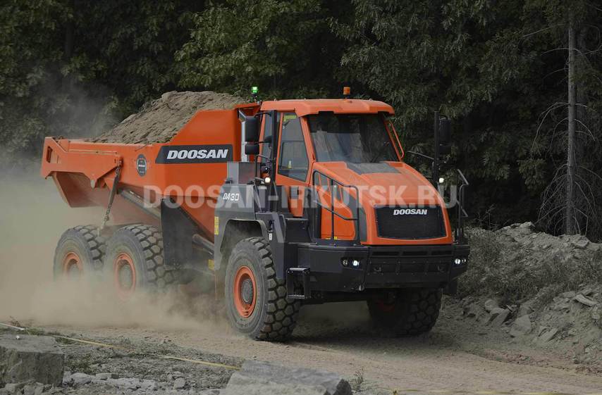 Шарнирно-сочлененный самосвал DOOSAN DA 30