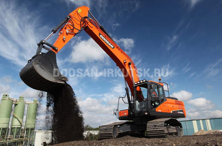 Doosan DX 260 LCA - экскаватор по цене дилера в Иркутске