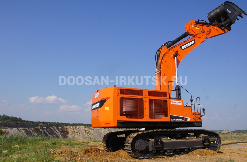 Doosan DX 800 LCA - купить карьерный экскаватор у официального дилера