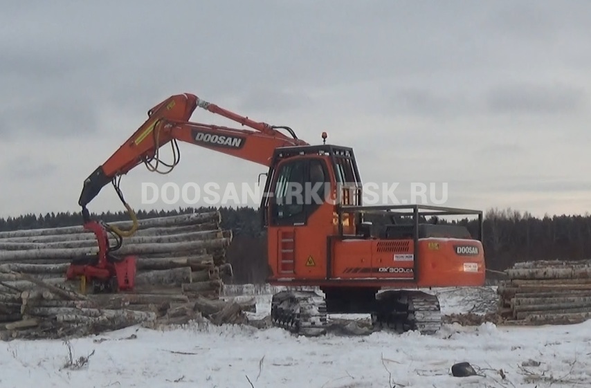 Экскаватор-харвестер-процессор DOOSAN DX 300