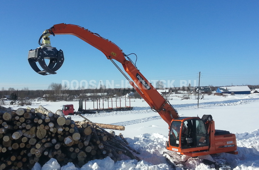 Бревноперегружатель гусеничный DOOSAN DX 225 LCA