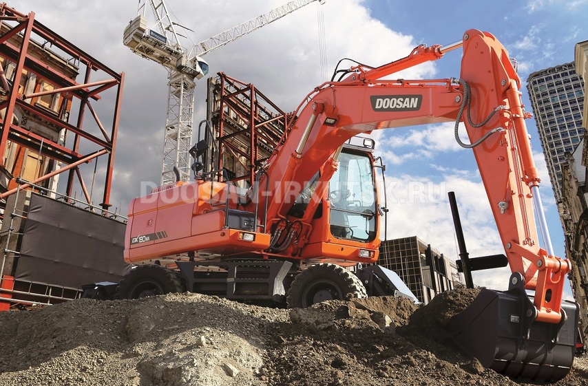 Бревноперегружатель колесный DOOSAN DX 190 WA