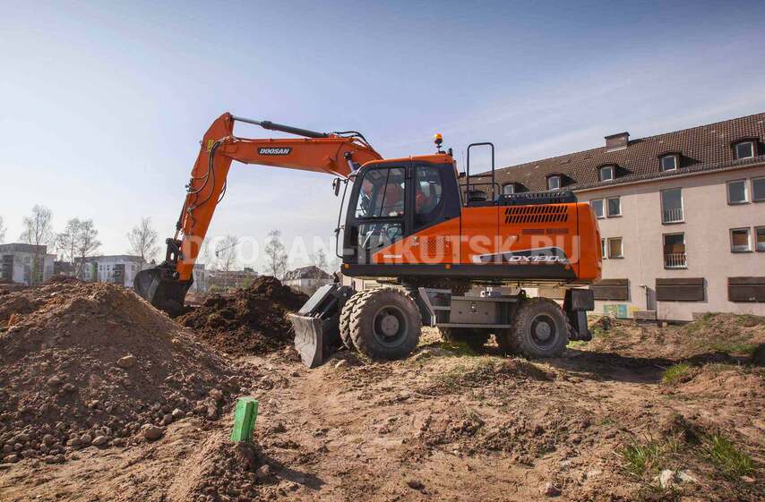 Бревноперегружатель колесный DOOSAN DX 190 WA